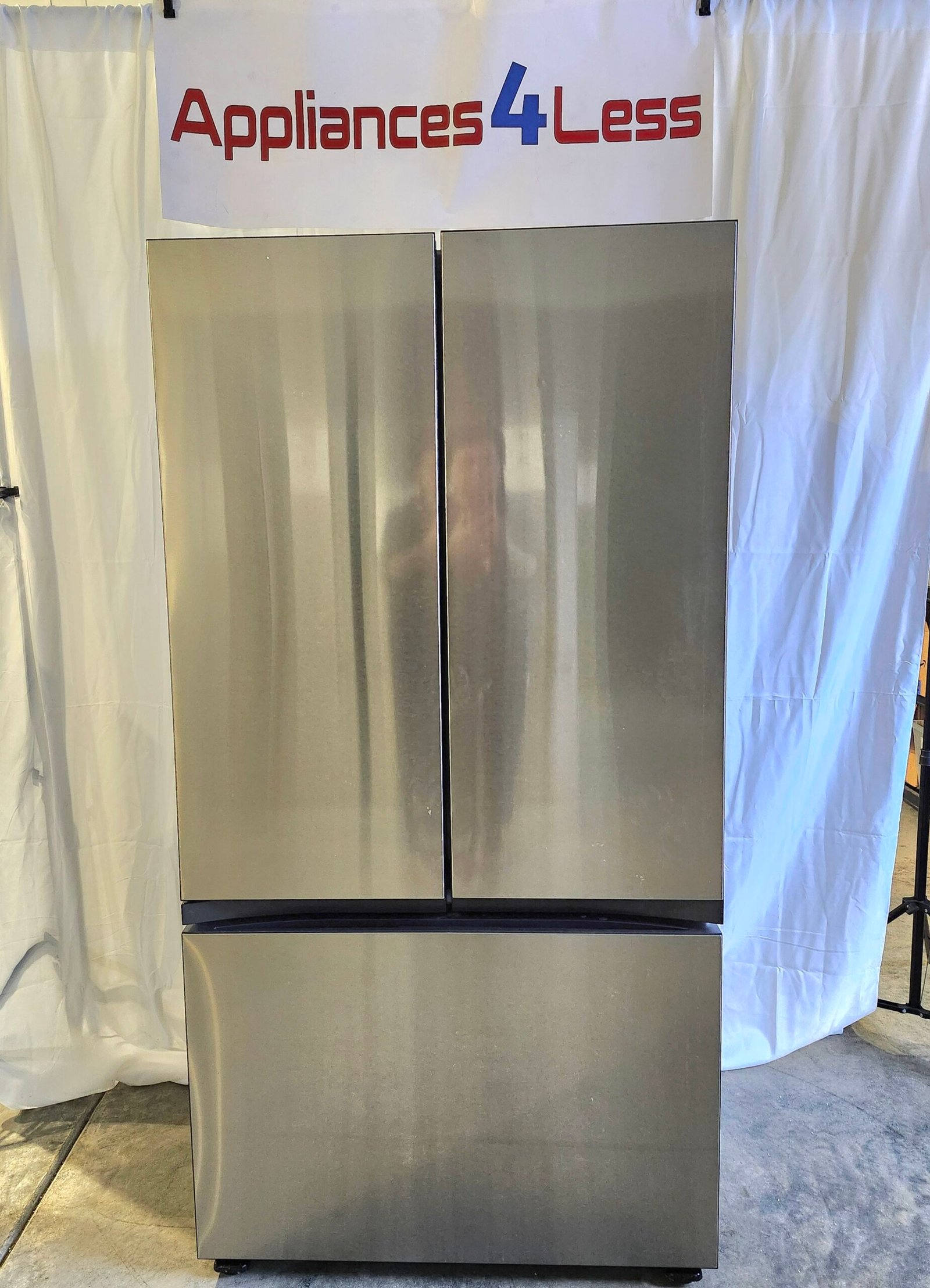 Bespoke 3-Door French Door Smart Refrigerator with Autofill - Image 4