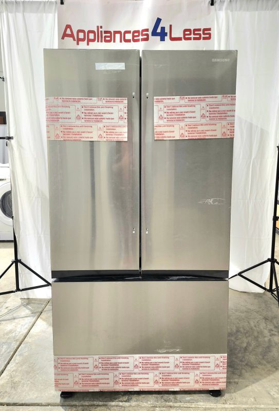 32 cu. ft. Mega Capacity 3-Door French Door Refrigerator with Dual Auto Ice Maker in Stainless Steel