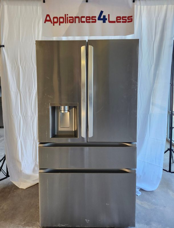 25 cu. ft. Smart Counter-Depth MAX™ 4-Door French Door Refrigerator with Full-Convert Drawer™