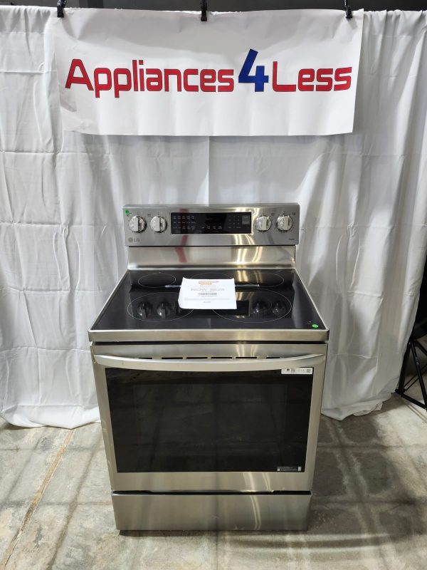 Smart Wi-Fi Enabled True Convection InstaView® Electric Range with Air Fry