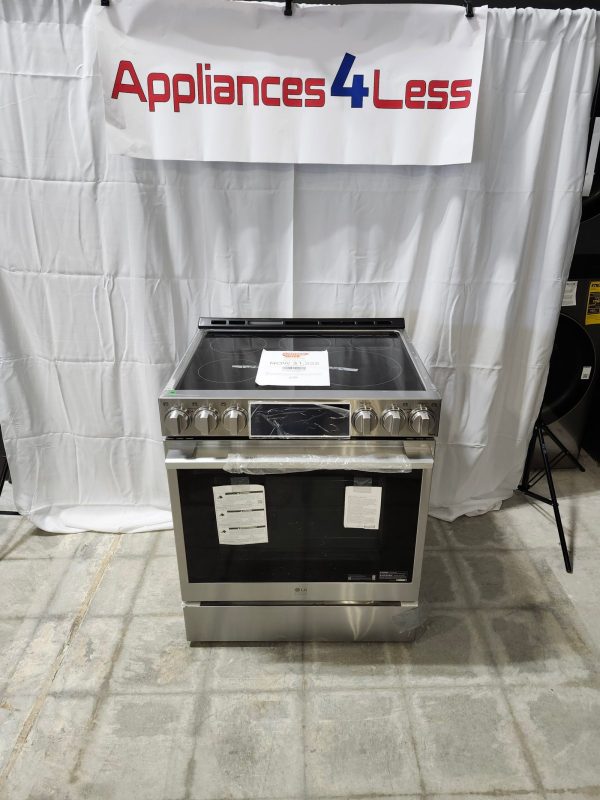 LG Studio InstaView® Electric Slide-in Range with ProBake Convection® and Air Fry