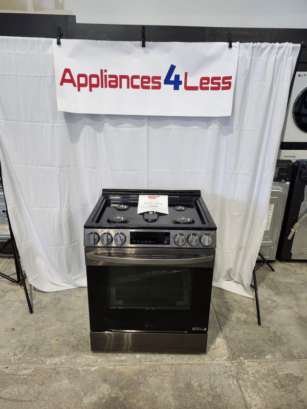 Smart Wi-Fi Enabled Fan Convection Gas Slide-in Range with Air Fry & EasyClean