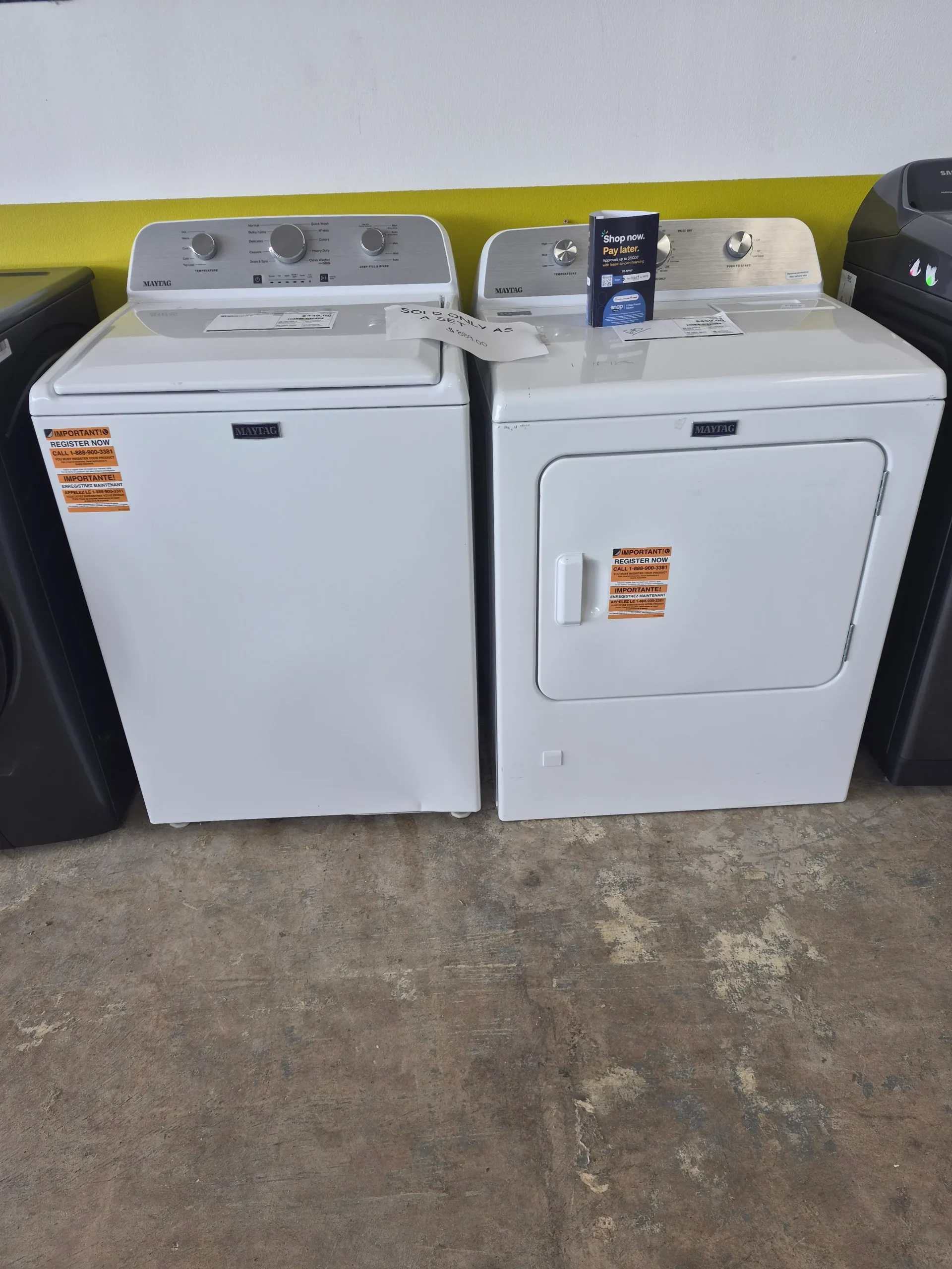 Gas Dryer (white)