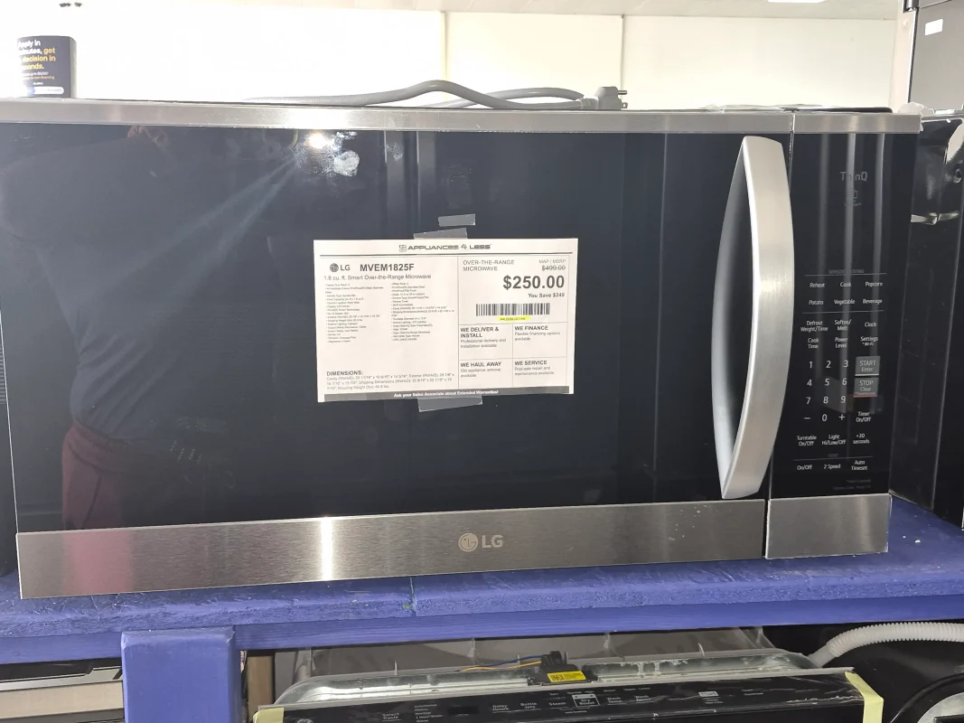 Over-the-Range Microwave 1.8 cu ft Smart (stainless)